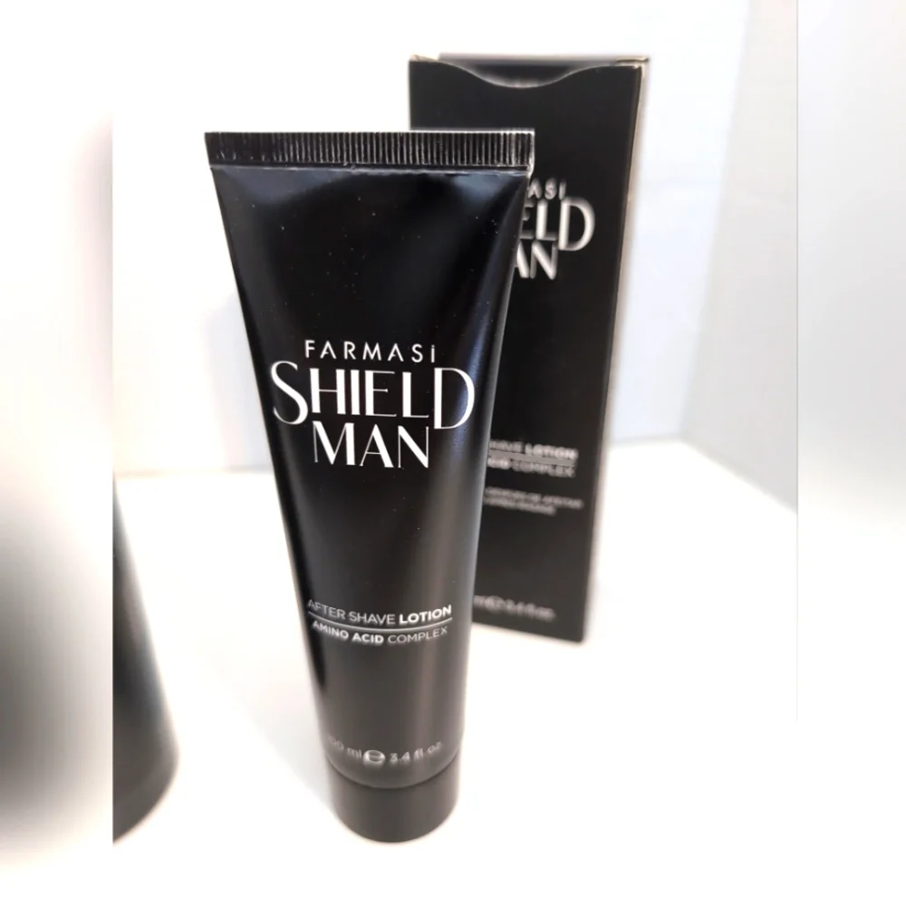 Farmasi Shield Man Body Wash & After Shave Lotion Anono Acid‎ Complex Brand New